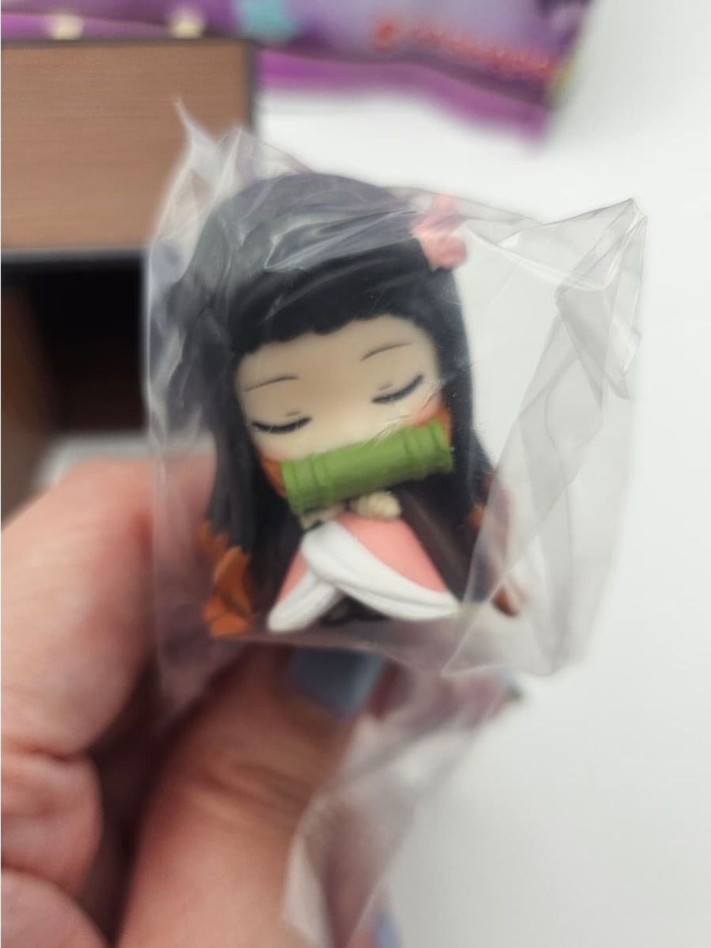 Demon Slayer Netsuko Mini Figure in Brown Box - Collectible Figurine